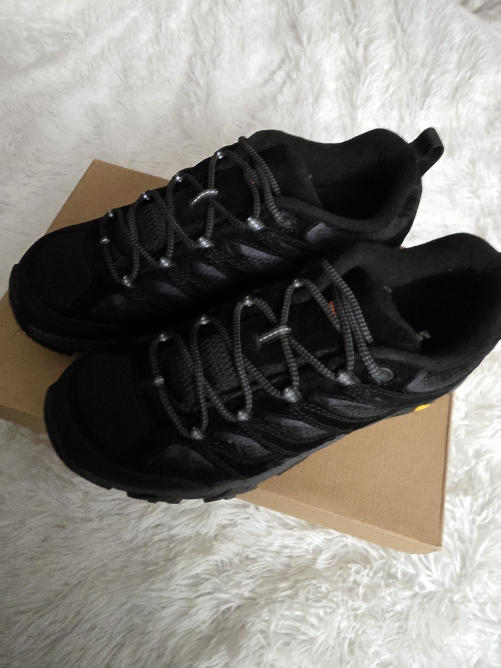 Merrell Men's Black Athletic Trail Shoes